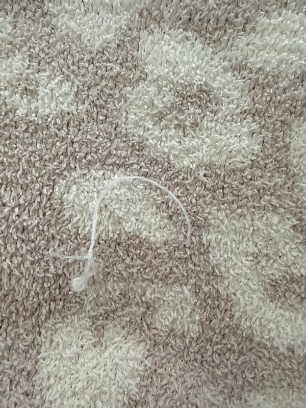 Customer photo for "Fabric change?"