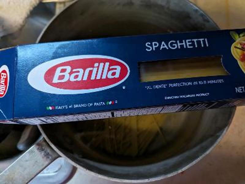 Spaghetti Barilla USA 160 Ounce Size - 2 Per Case.