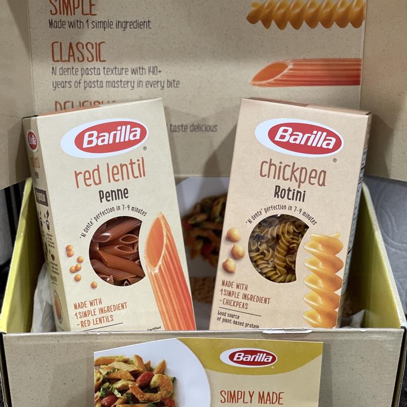 Barilla Red Lentil and Chickpea Pasta