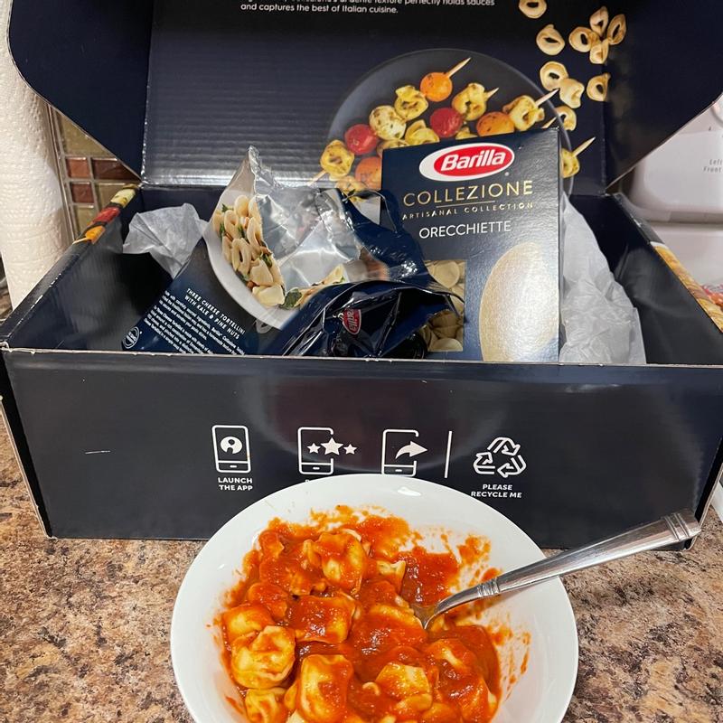 Barilla 12 oz. Collezione Three Cheese Tortellini Pasta (select quantity  below)