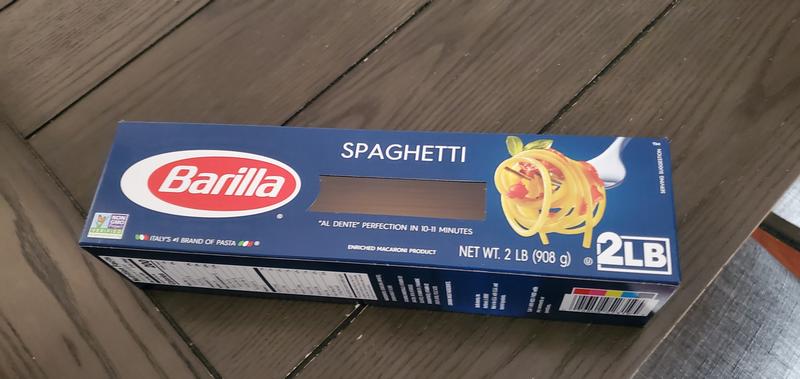 Barilla Pâtes Spaghetti n°5 Intégrale 100% Blé Complet 500 g : :  Otros Productos