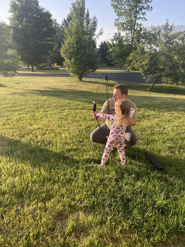 Pulling bow back and "trying" teaching proper form