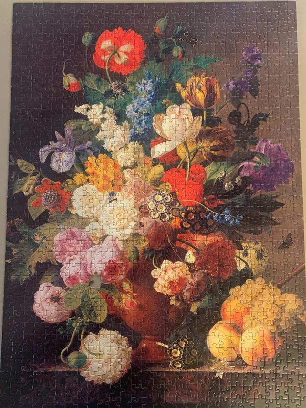 1000 PC Shaped Jigsaw Puzzle Official Flowers of The United States for sale online