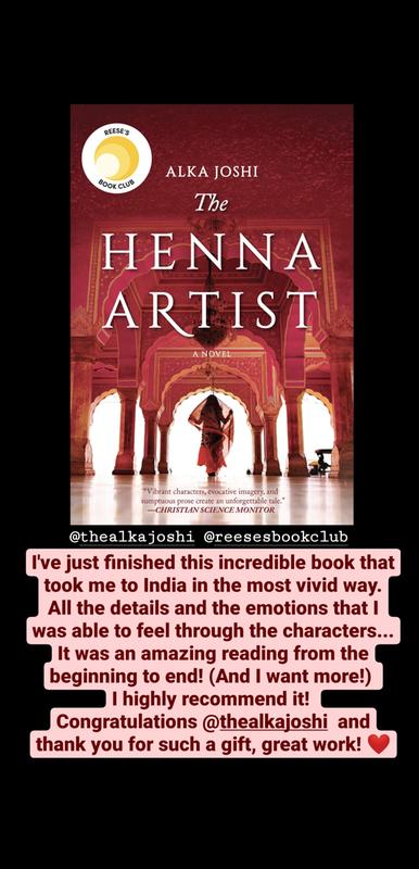 The Henna Artist By Alka Joshi Hardcover Barnes Noble