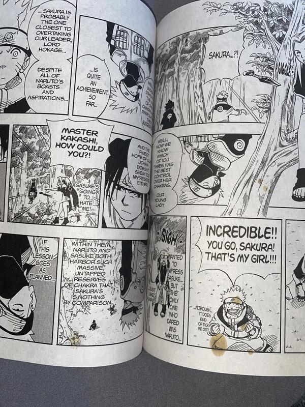 Naruto manga 1/2/3