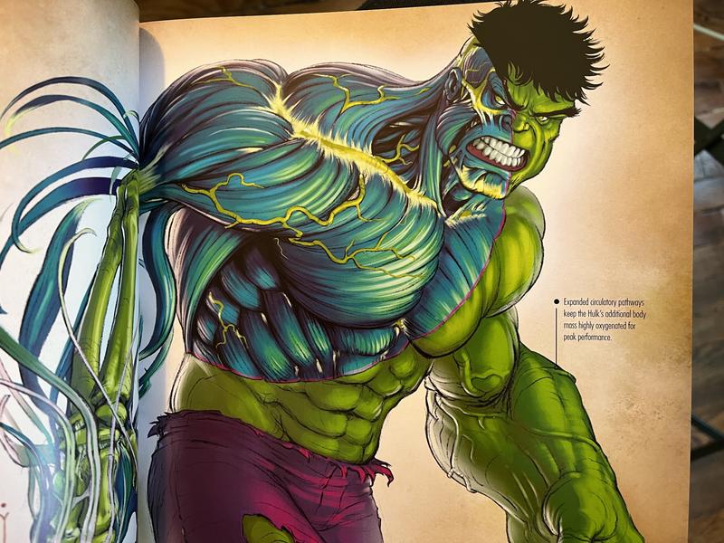Marvel Anatomy: A Scientific Study of the Superhuman by Marc 