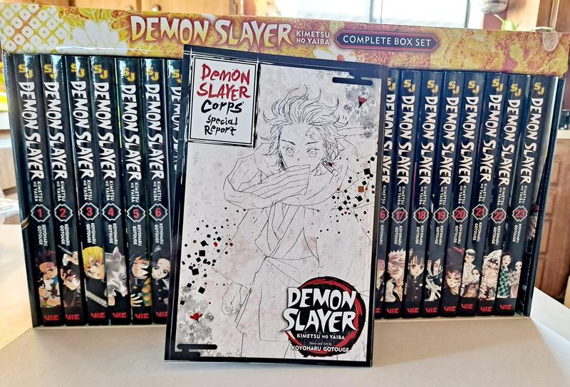 Manga Anime Book Demon Slayer, Demon Slayer Book Set