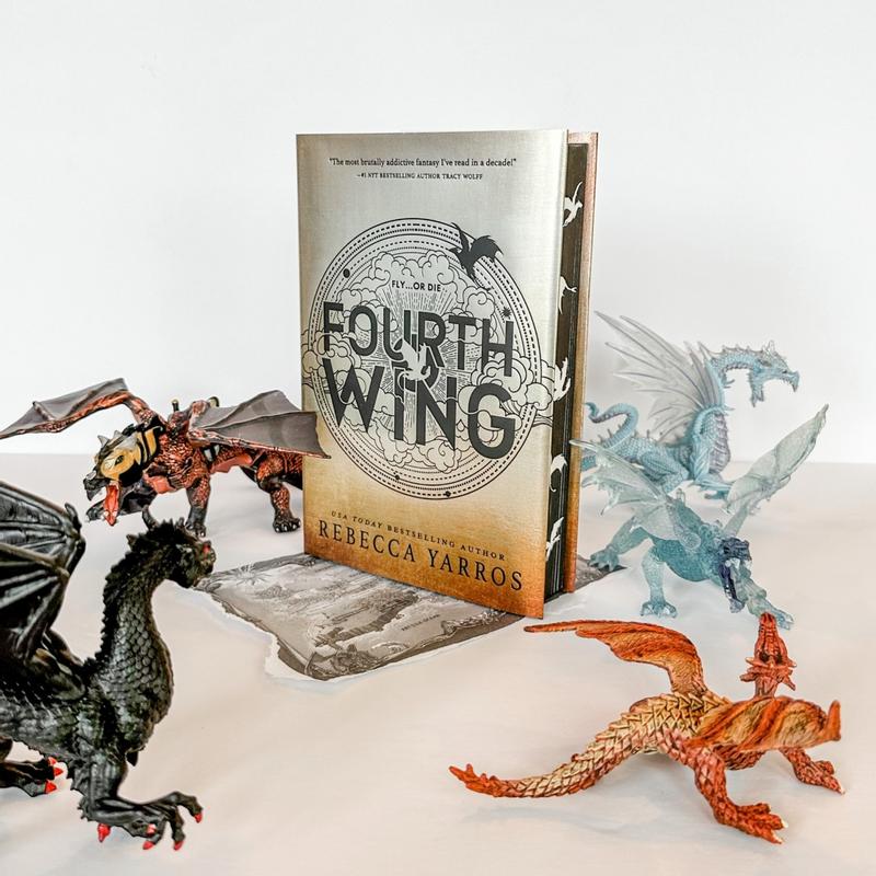 Fourth Wing by Rebecca Yarros, Hardcover