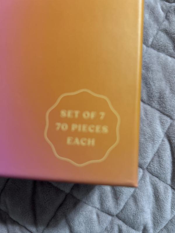 Set of 7. No! 70 pcs maybe? as 149 but it’s a bag!