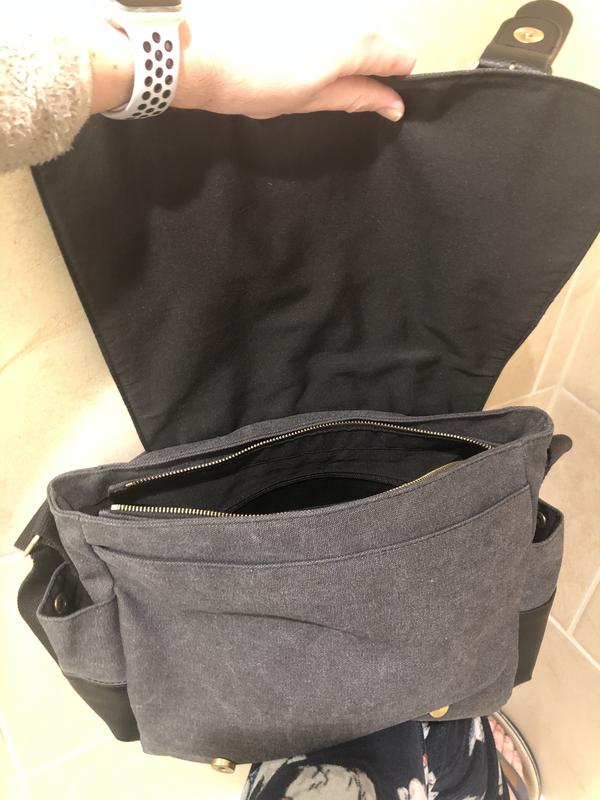 Gray Messenger Bag Barnes & Noble Exclusive by GiftCraft Barnes