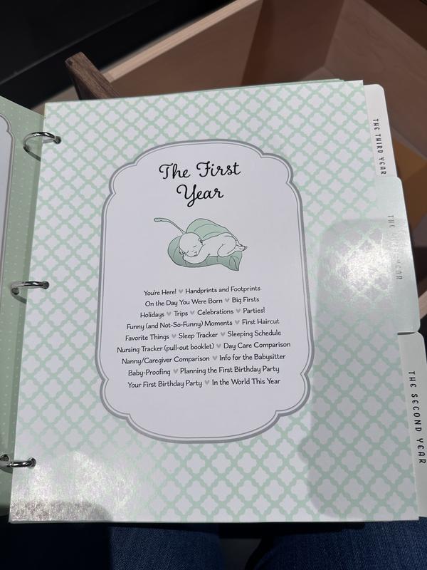 "First Year" Part of Book