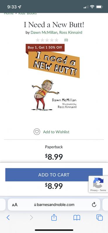 I Need a New Butt! Stickers (Dover Little Activity Books: Stories):  McMillan, Dawn, Kinnaird, Ross: 9780486850030: : Books