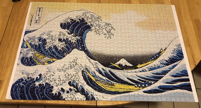 Clementoni Museum Collection Jigsaw Puzzle 1000 Pieces Hokusai The Great  Wave