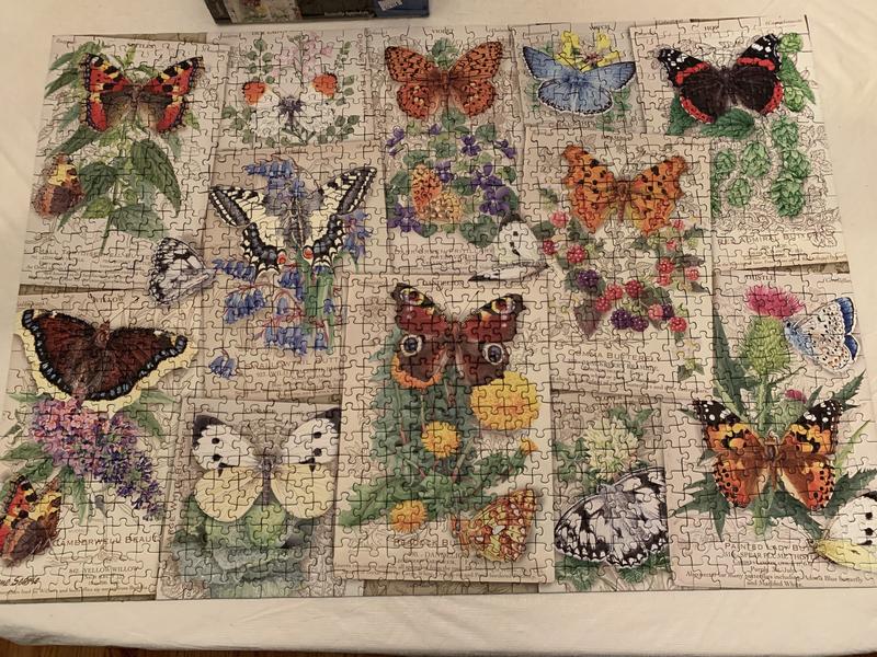 Butterfly Splendours 1000 Piece Jigsaw Puzzle Ravensburger 