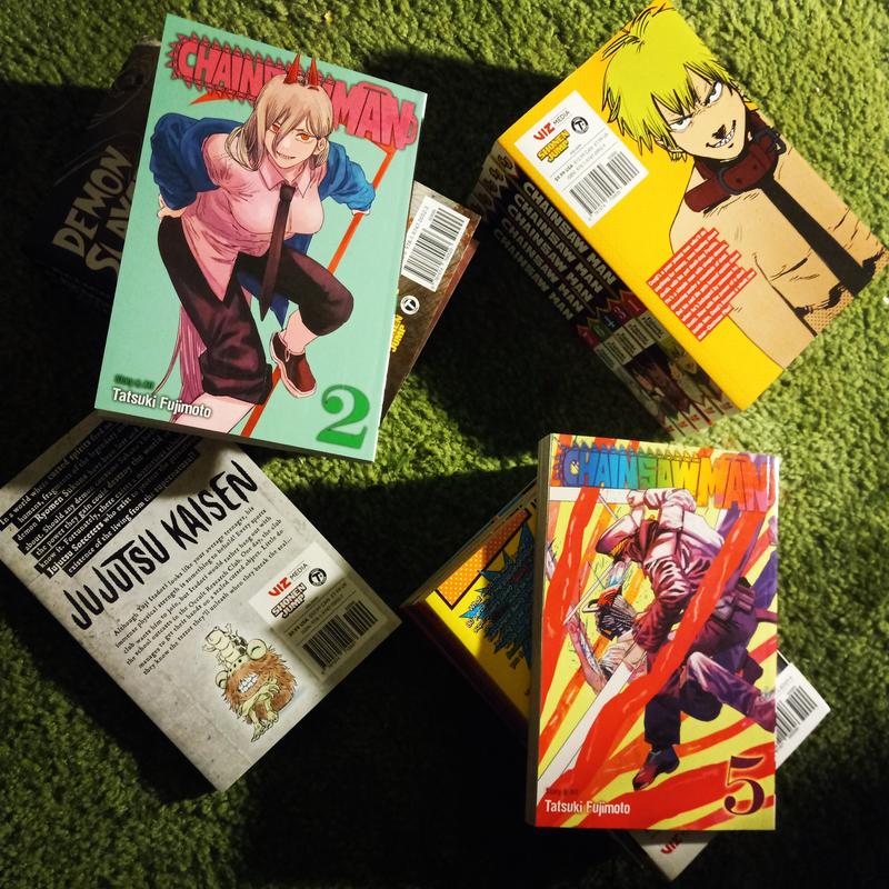 Egmont Toys Chainsaw Man – Volume 1 + volume 2, bande de manga