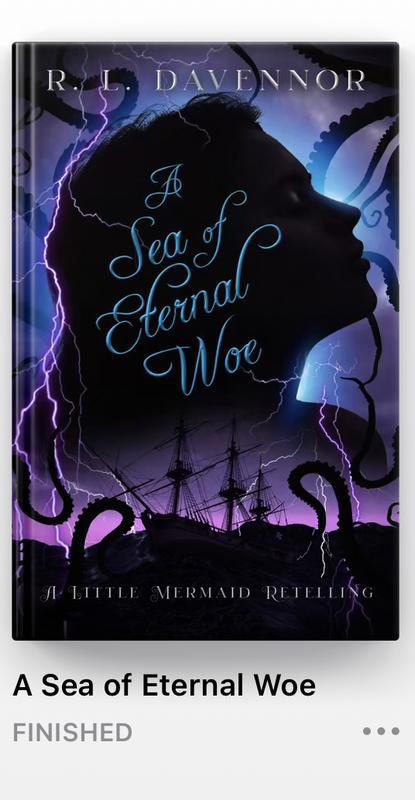 A Sea of Eternal Woe (Curses of Never, #2) by R.L. Davennor