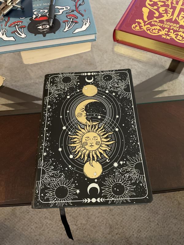 Sun and Moon Journal Celestial Journal Notebook Hardcover 