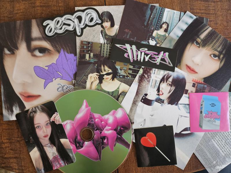aespa MY WORLD b&n exclusive ver 未開封品 My World [Tabloid Version] by Aespa | CD | Barnes & Noble®