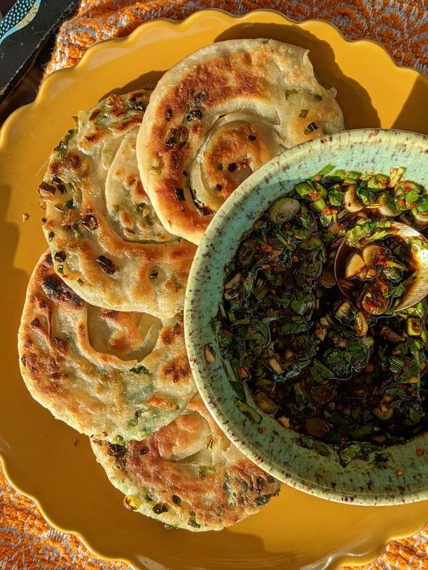 Classic Scallion Pancakes