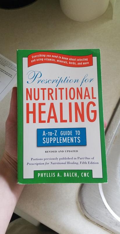 Prescription For Nutritional Healing The A To Z Guide To Supplements By Phyllis A Balch Cnc Paperback Barnes Noble