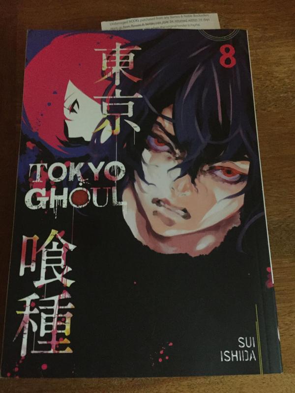 Tokyo Ghoul Manga Set volume 1-8 by Sui Ishida, Paperback