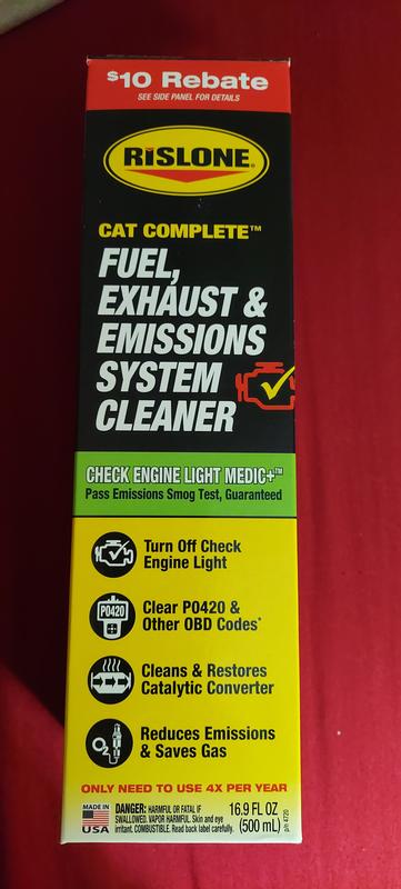 Fuel, exhaust and emissions system cleaner