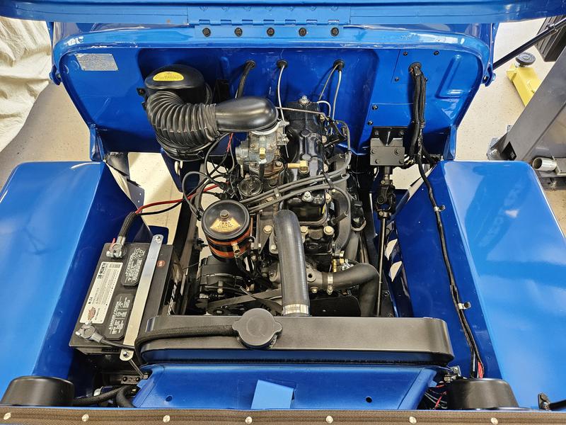 Rebuilt Willys F134  Hurricane Engine.