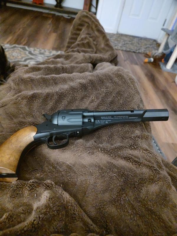 Barra Airguns | 1858 Western CO2 BB Pistol Kit - Black | Cowboy Series