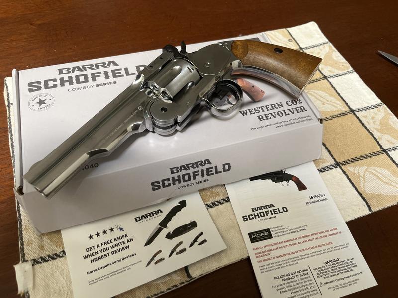 The Schofield 5 Inch – Barra Airguns