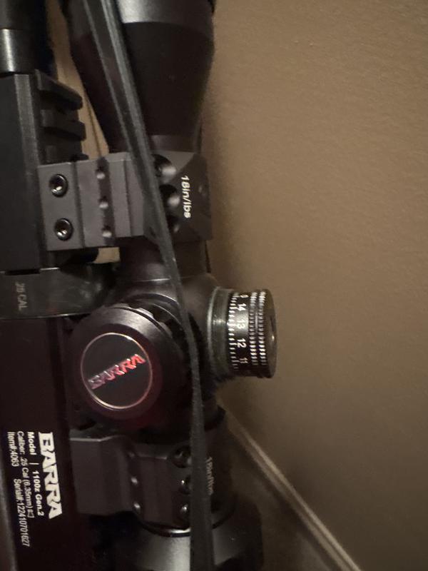 Turret adjuster easy to use can use a screw driver or your your fingers