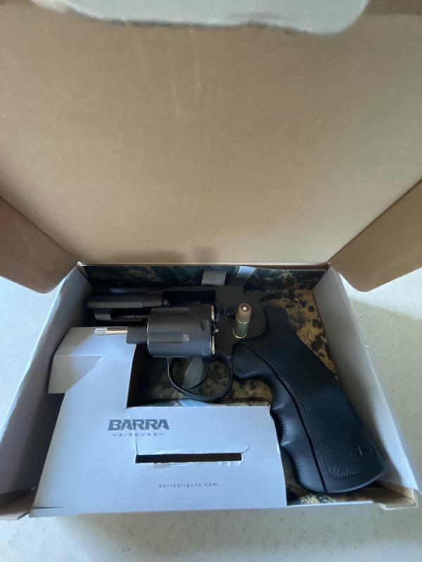 国際産業CAL.38 REVOLVER 2.5 Smith & Wesson Model 36 revolver 2” .38Spl Nickel SN:J552738 - OWS