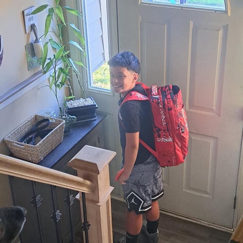 Photo submitted with review of product