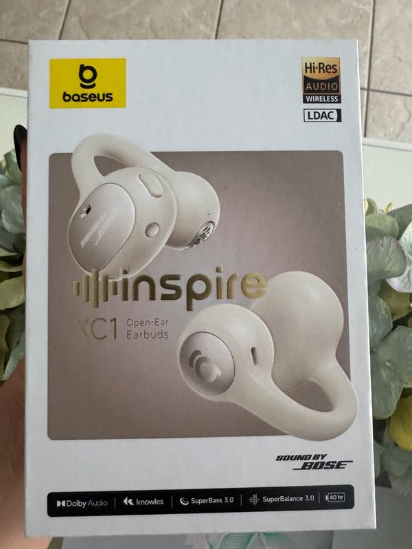 Baseus Inspire XC1 Cuffie Open-ear Sound By Bose – Driver Ibrido, Dolby Audio, 40 Ore Di Autonomia E IP66