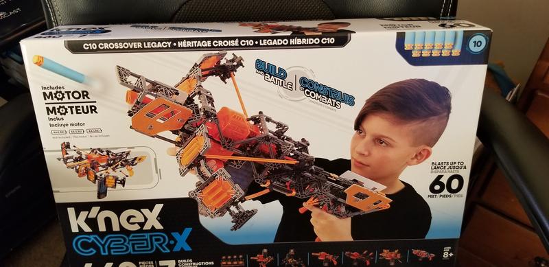 K'NEX - Cyber-X C10 Crossover Legacy with Motor - Engineering Toy