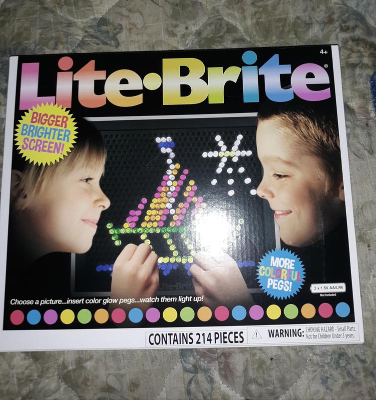 Lite brite 2024 214 pieces