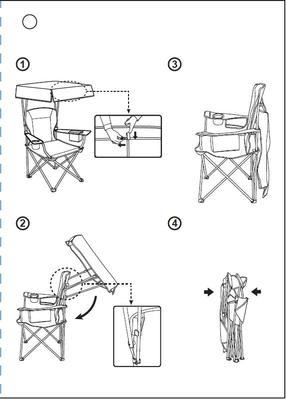 Bass pro hot sale canopy chair