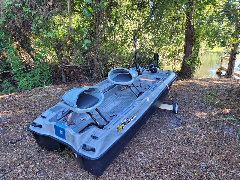 Pond Prowler II (10ft) - No Boat control While Standing & Fishing - Traxxis  Solution? - Bass Boats, Canoes, Kayaks and more - Bass Fishing Forums