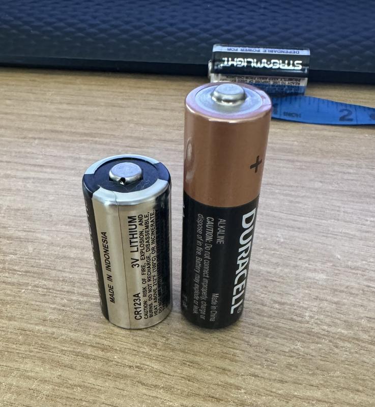 Streamlight CR123A Lithium Batteries