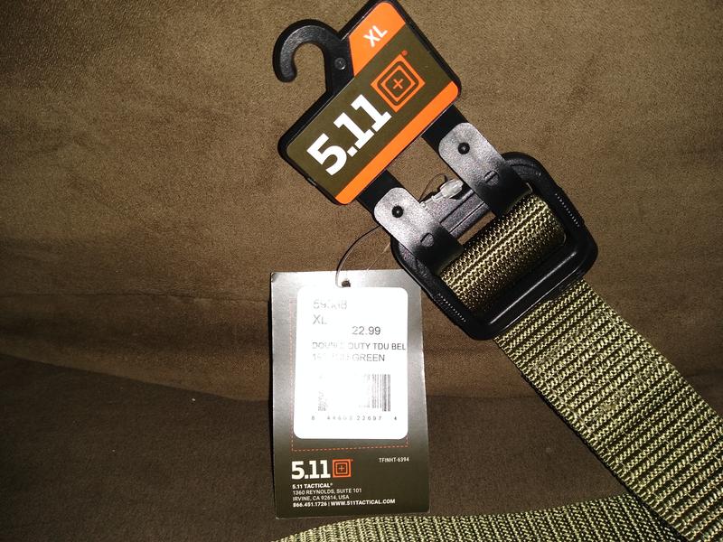 5.11 Tactical 1-1/2'' Double Duty TDU Belt | Bass Pro Shops