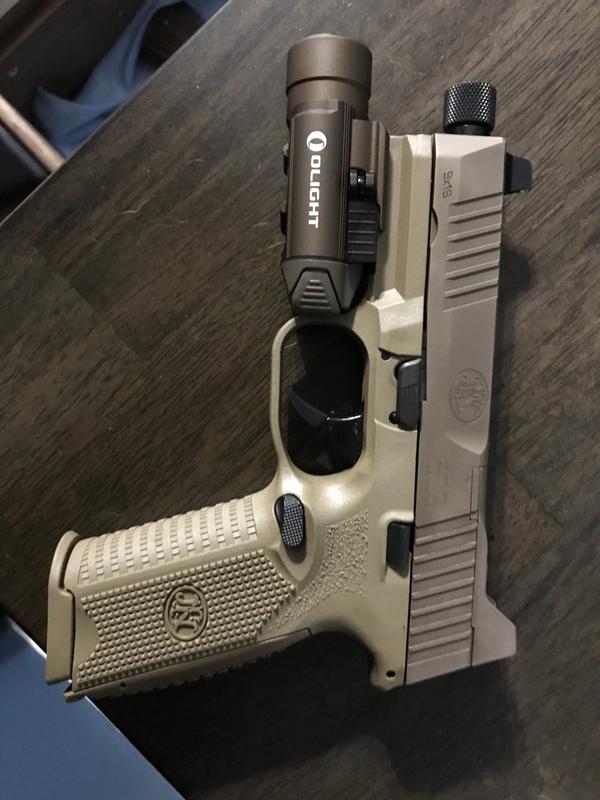 FN 509 Tactical FDE 9mm Pistol