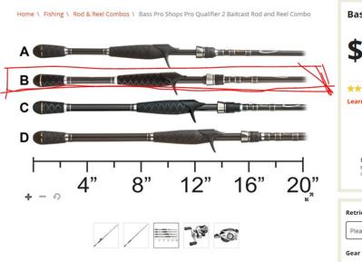Bass Pro Shops Pro Qualifier Casting Rod - Cabelas - BASS PRO 