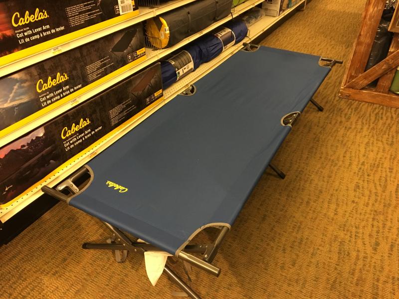 Cabelas sales camping cot