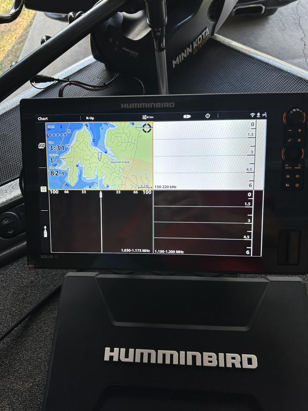 Humminbird SOLIX 15 CHIRP MEGA SI+ G3 Touch-Screen Fish Finder/GPS