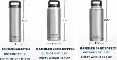 YETI Rambler 26 oz Bottle with Chug Cap - White