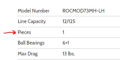 13 Fishing Modus Radioactive 7ft 3in Baitcast Combo 7.3:1 RH