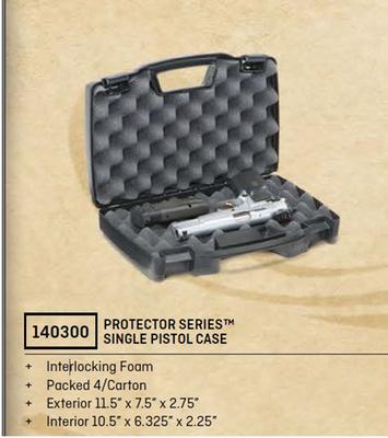 Plano SE Series - Hard Case, Single Pistol, 13.2L'x13.13Wx3H