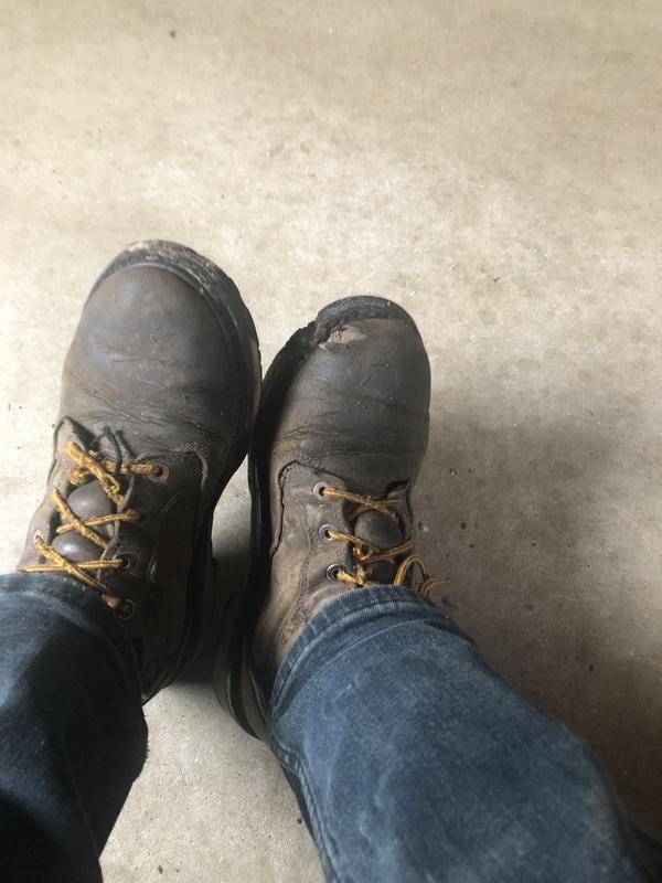 Cabela's roughneck shop ledger work boots