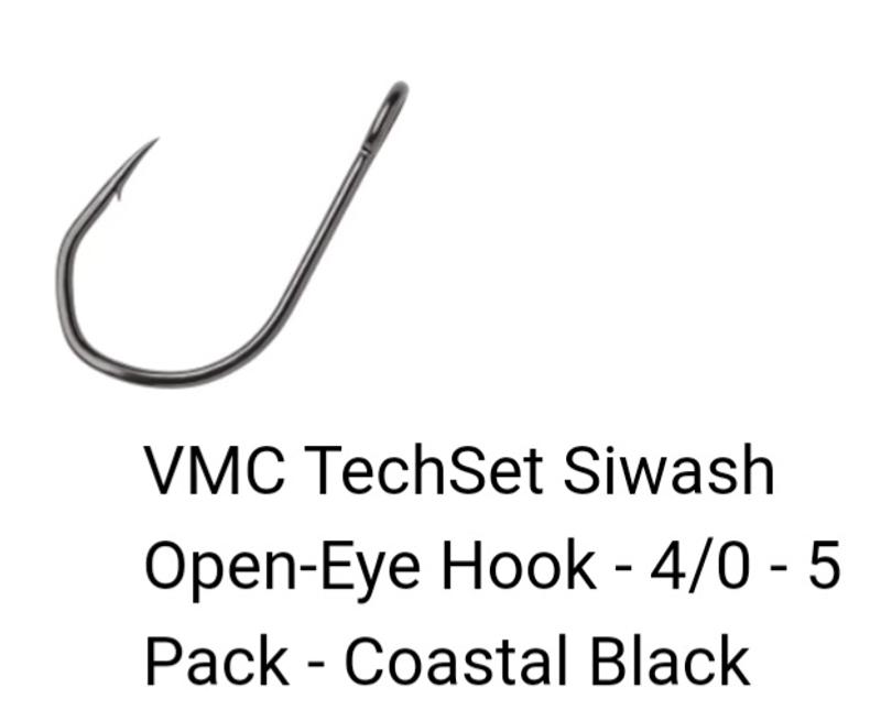VMC Open Eye Siwash Hooks