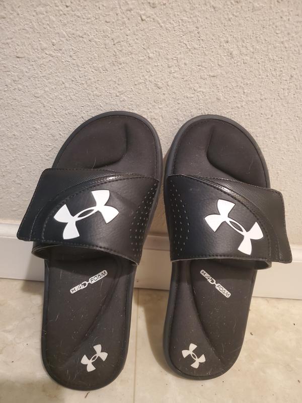 Under armour 4d foam slides online review