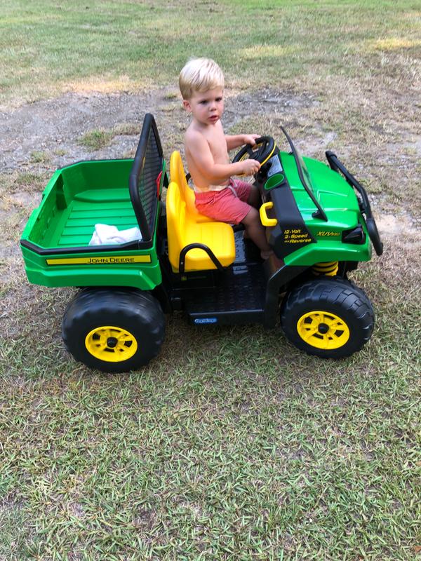 John deere hot sale kid car